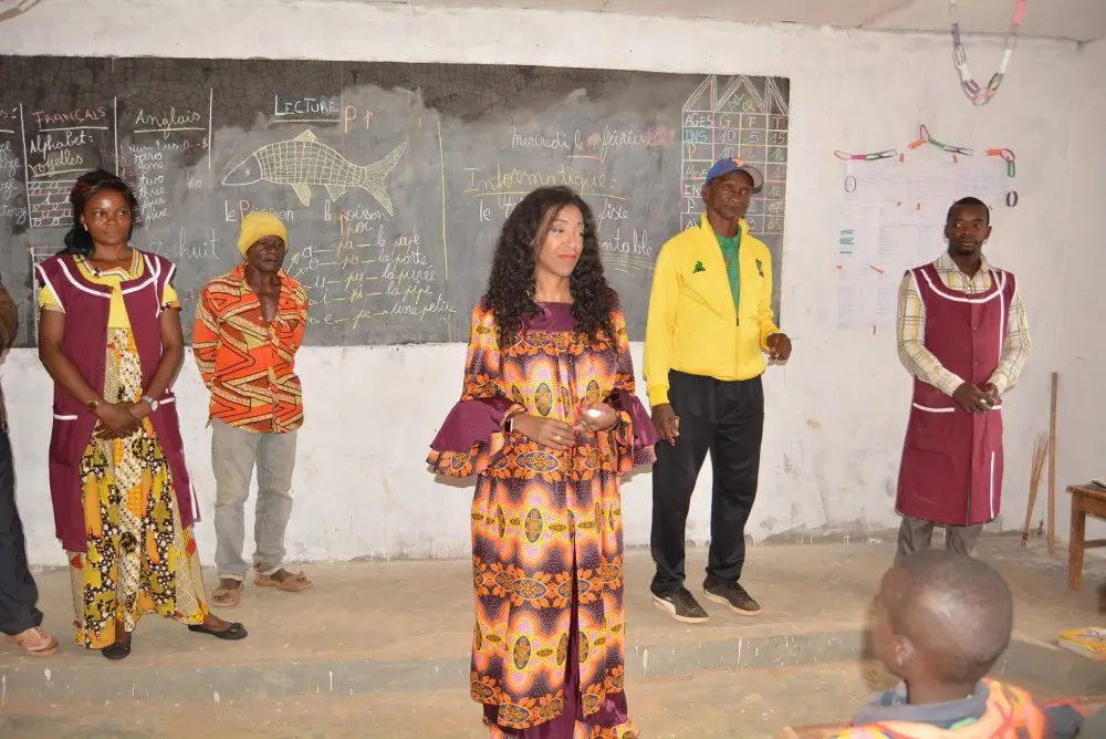This is MumzyCRF's first school, The Scrays Of Mang, which opened in September 2019.