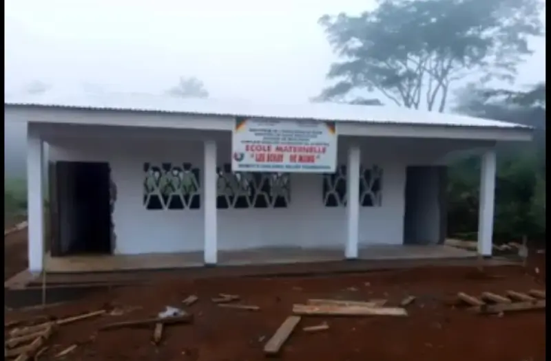 A New Classroom Built Mumzy CRF