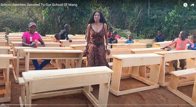 70 School Benches Donated