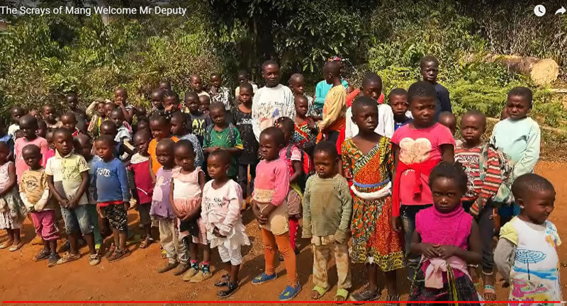 Visiting MumzyCRF Schools in Jungle of Nkolvomdo 